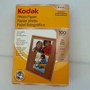Kodak glossy 4X6” Photo Paper New